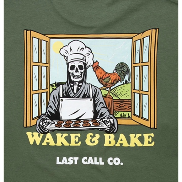 Men’s last call t shirt - Picture 3 of 5